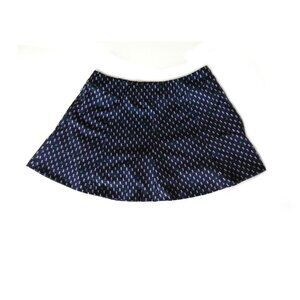 RLX Ralph Lauren Black Label Golf Skort Navy Blue Pineapples Size M Pull On
